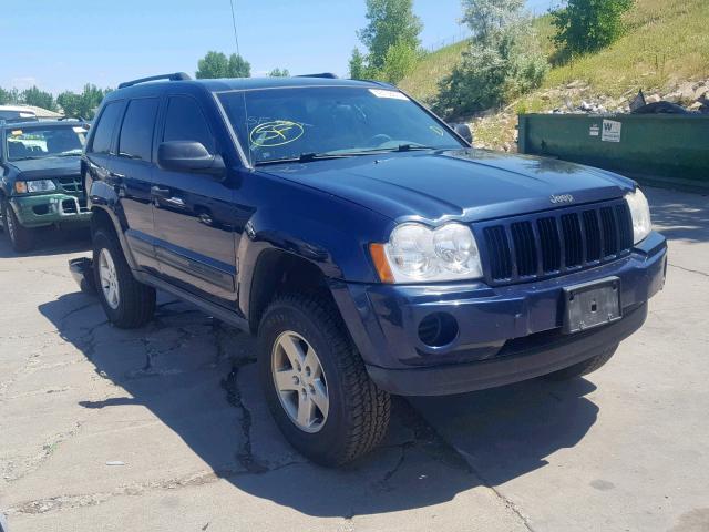 1J4GR48KX6C146814 - 2006 JEEP GRAND CHER BLUE photo 1