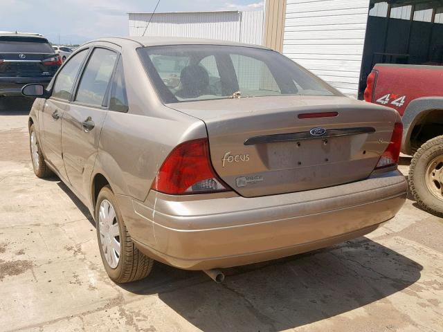 1FAFP34324W183874 - 2004 FORD FOCUS SE C BROWN photo 3