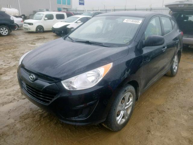 KM8JTCAC9BU281115 - 2011 HYUNDAI TUCSON GL BLACK photo 2