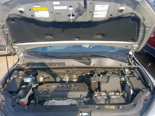 JTMBD31V975066472 - 2007 TOYOTA RAV4 LIMIT SILVER photo 7