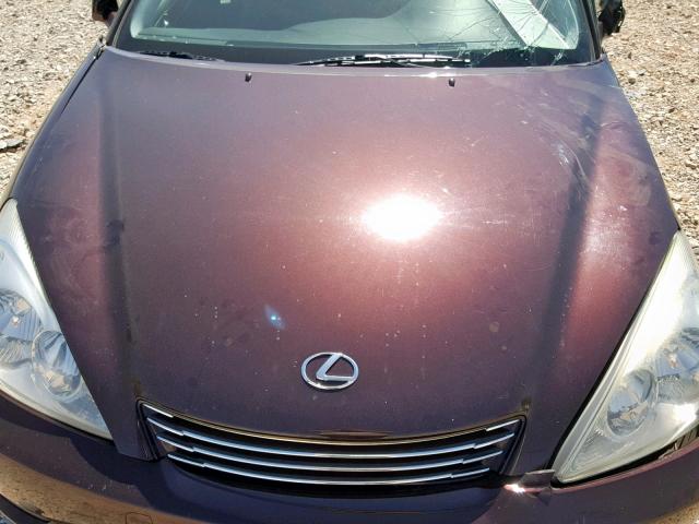 JTHBF30G630122788 - 2003 LEXUS ES 300 BURGUNDY photo 7