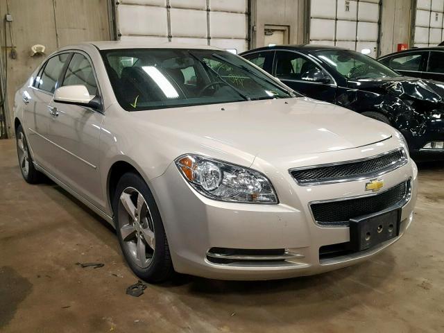 1G1ZC5E00CF274703 - 2012 CHEVROLET MALIBU 1LT GOLD photo 1