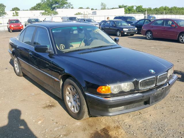 WBAGG8349YDN75724 - 2000 BMW 740 I AUTO BLACK photo 1