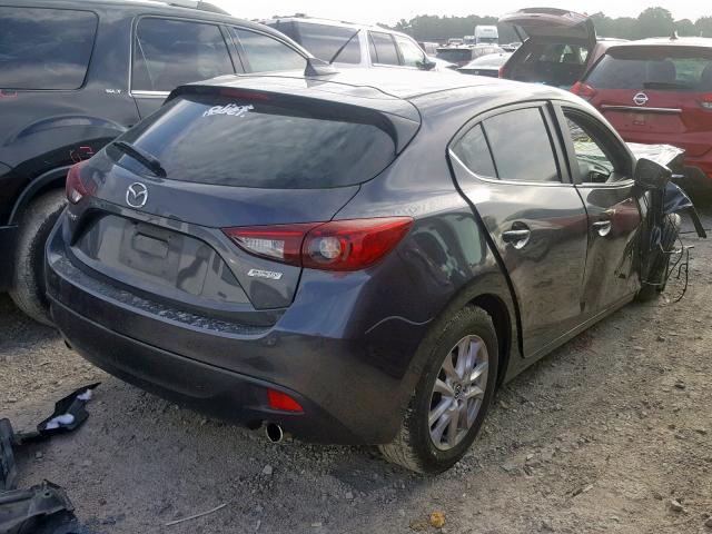 3MZBM1M73GM327653 - 2016 MAZDA 3 TOURING GRAY photo 4