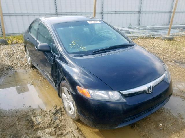 2HGFA16317H026578 - 2007 HONDA CIVIC DX BLACK photo 1