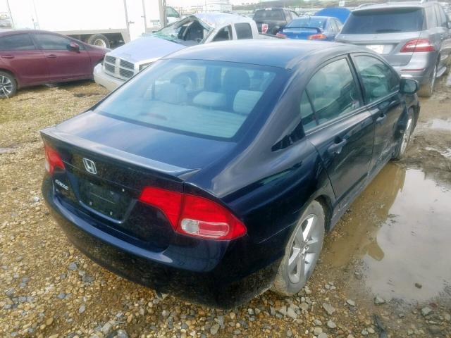 2HGFA16317H026578 - 2007 HONDA CIVIC DX BLACK photo 4