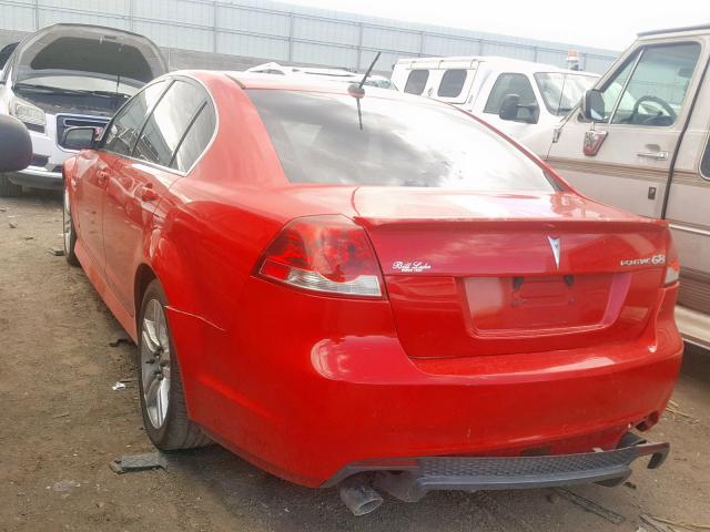 6G2ER57758L149971 - 2008 PONTIAC G8 RED photo 3