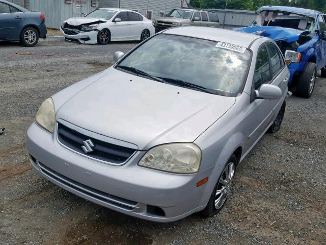 KL5JD56Z06K356074 - 2006 SUZUKI FORENZA SILVER photo 2