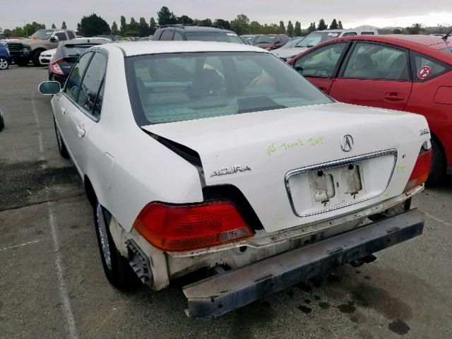 JH4KA9667VC000006 - 1997 ACURA 3.5RL WHITE photo 3