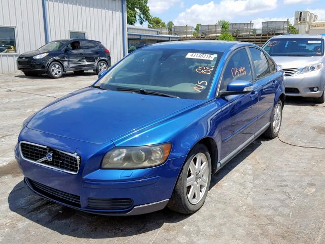 YV1MS382X72251748 - 2007 VOLVO S40 2.4I BLUE photo 2