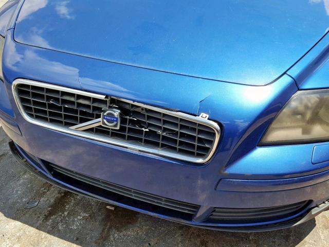 YV1MS382X72251748 - 2007 VOLVO S40 2.4I BLUE photo 9