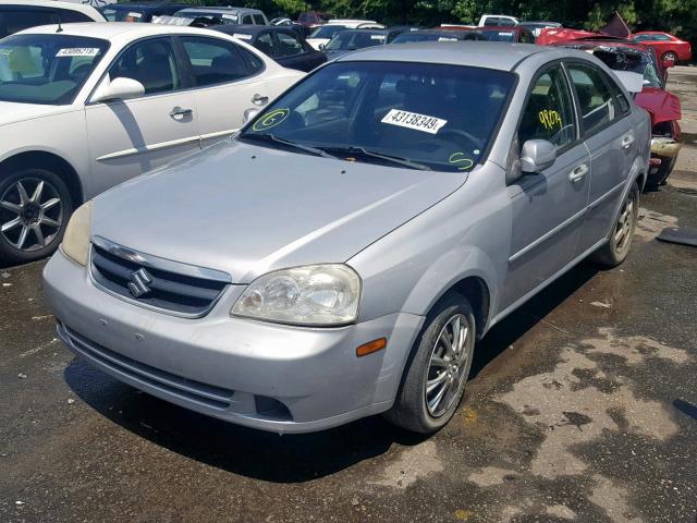 KL5JD56Z16K246618 - 2006 SUZUKI FORENZA SILVER photo 2