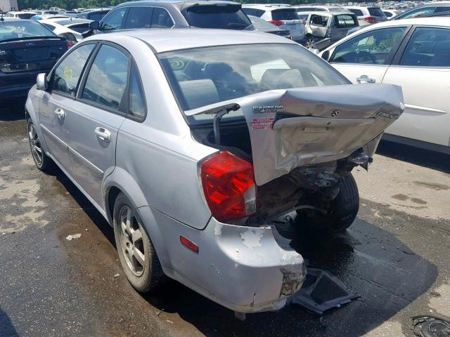 KL5JD56Z16K246618 - 2006 SUZUKI FORENZA SILVER photo 3