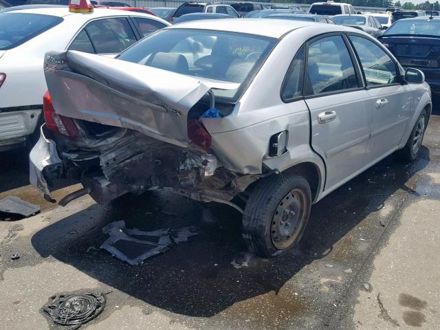 KL5JD56Z16K246618 - 2006 SUZUKI FORENZA SILVER photo 4