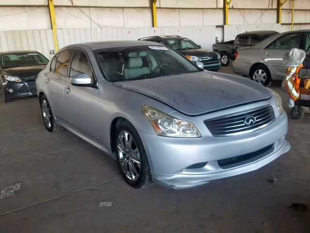 JNKCV61E39M304150 - 2009 INFINITI G37 BASE SILVER photo 1