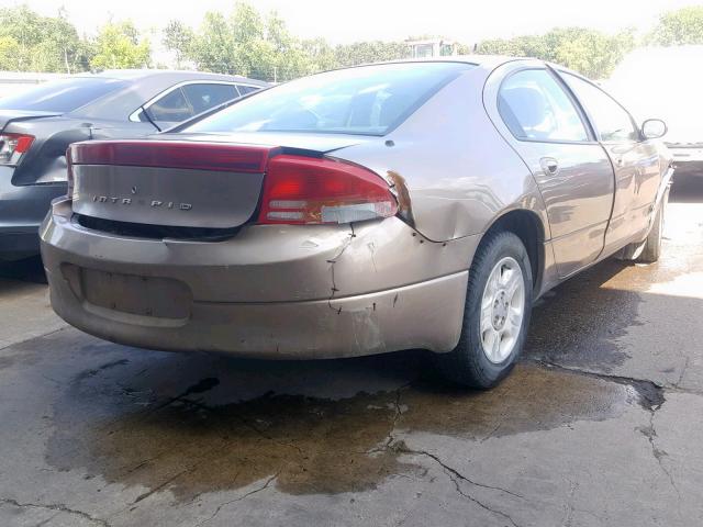 2B3HD46R32H171264 - 2002 DODGE INTREPID S GOLD photo 4