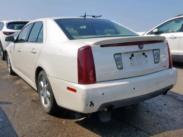 1G6DW677160103901 - 2006 CADILLAC STS WHITE photo 3