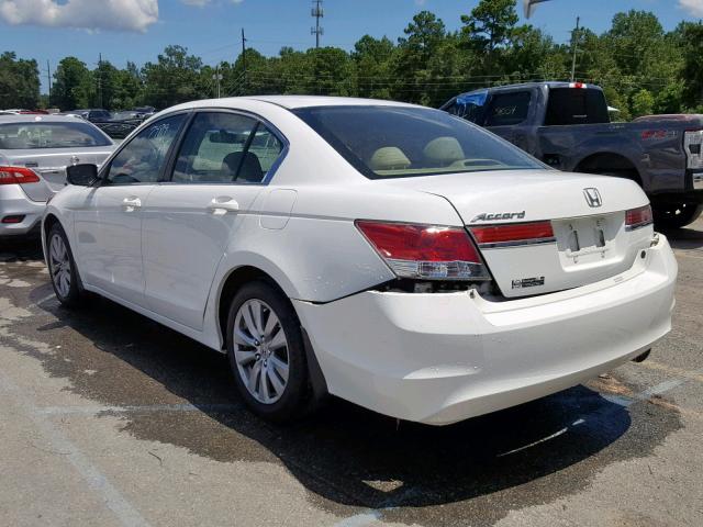 1HGCP2F72CA030769 - 2012 HONDA ACCORD EX WHITE photo 3