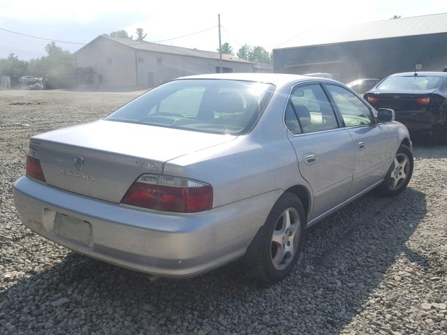 19UUA56682A048349 - 2002 ACURA 3.2TL SILVER photo 4