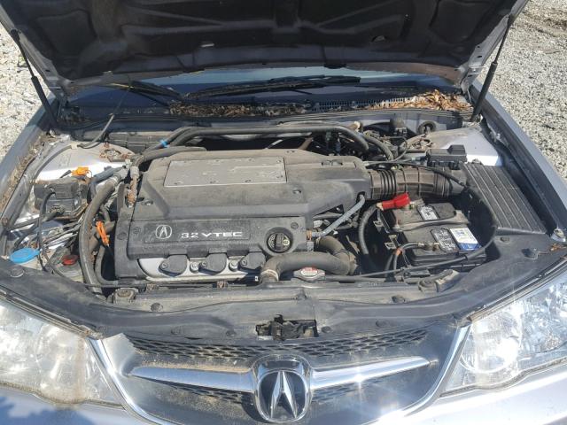 19UUA56682A048349 - 2002 ACURA 3.2TL SILVER photo 7