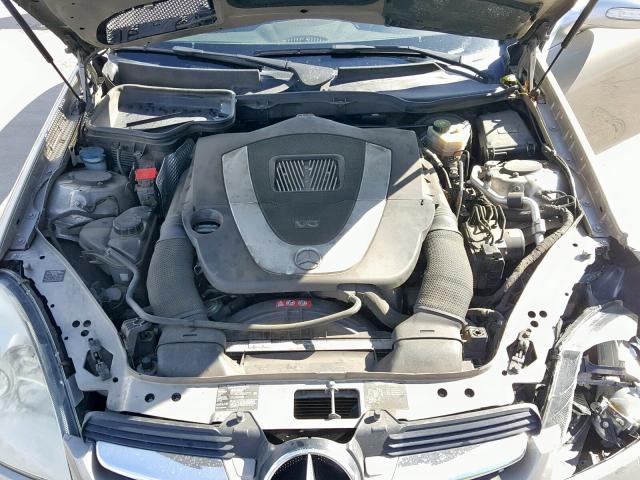 WDBWK56F75F031116 - 2005 MERCEDES-BENZ SLK 350 SILVER photo 7