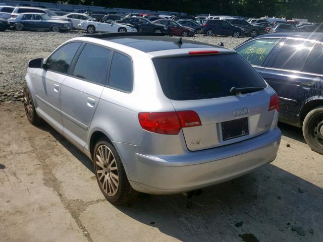 WAUNF78PX8A057890 - 2008 AUDI A3 2.0 PRE SILVER photo 3