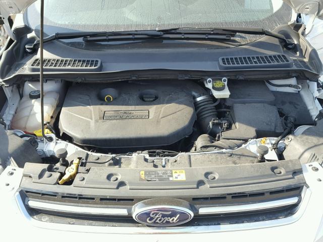 1FMCU9J91DUC24312 - 2013 FORD ESCAPE TIT WHITE photo 7