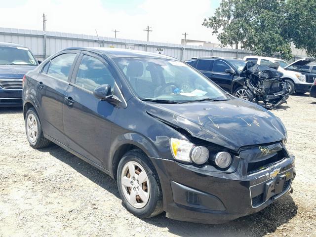 1G1JA5SH8D4125563 - 2013 CHEVROLET SONIC LS 黑色 照片 1