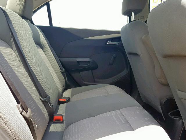 1G1JA5SH8D4125563 - 2013 CHEVROLET SONIC LS 黑色 照片 6