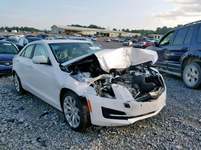 1G6AB5SX8J0135950 - 2018 CADILLAC ATS LUXURY WHITE photo 1