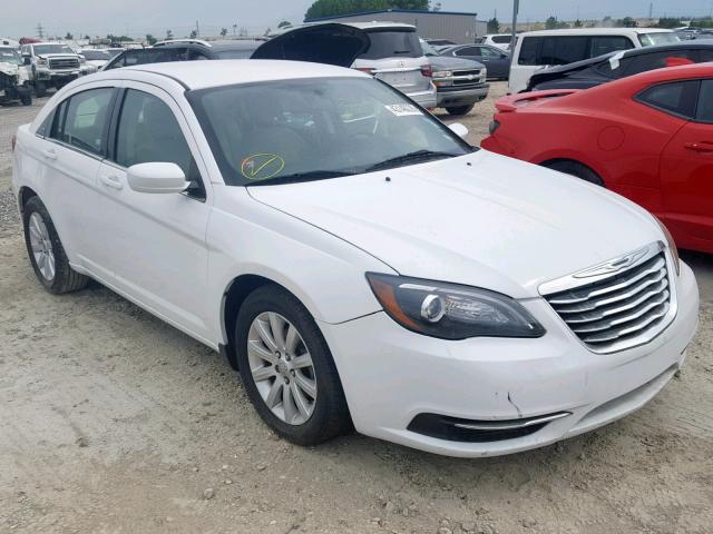 1C3CCBBG4EN105701 - 2014 CHRYSLER 200 TOURIN WHITE photo 1