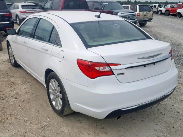 1C3CCBBG4EN105701 - 2014 CHRYSLER 200 TOURIN WHITE photo 3