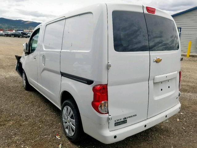 3N63M0YN8FK716676 - 2015 CHEVROLET CITY EXPRE WHITE photo 3