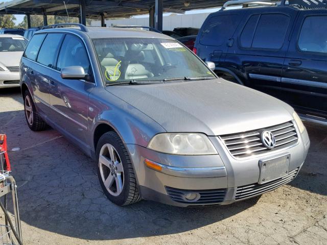 WVWYH63B54E011659 - 2004 VOLKSWAGEN PASSAT GLX SILVER photo 1