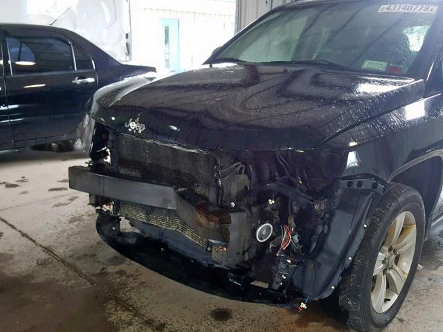 1C4NJDBB0ED879895 - 2014 JEEP COMPASS SP შავი ფოტო 9