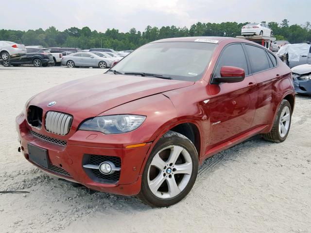 5UXFG8C5XCLZ97375 - 2012 BMW X6 XDRIVE5 RED photo 2