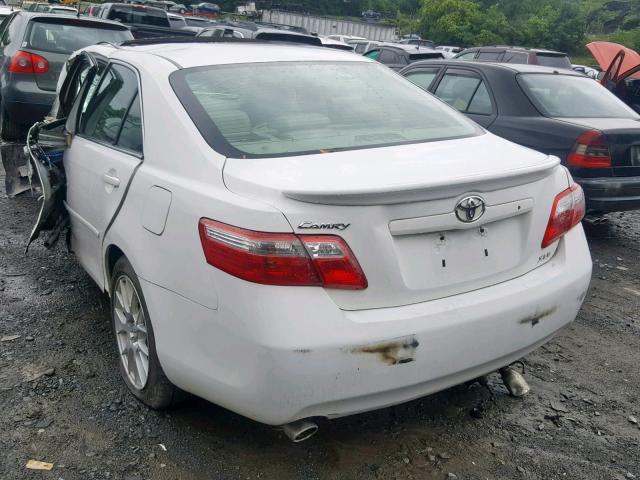 4T1BK46K37U553792 - 2007 TOYOTA CAMRY NEW WHITE photo 3