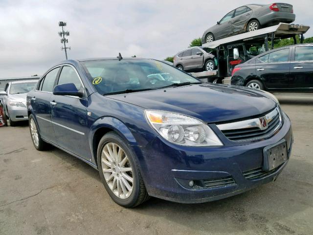 1G8ZV57708F177367 - 2008 SATURN AURA XR BLUE photo 1