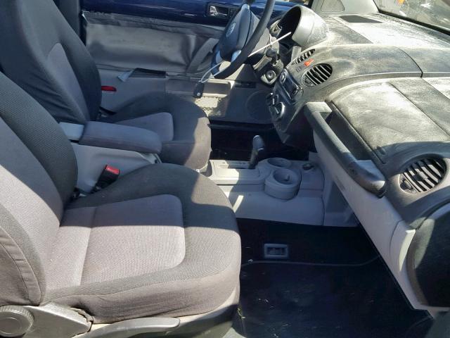 3VWCK31C54M410195 - 2004 VOLKSWAGEN NEW BEETLE ლურჯი ფოტო 5