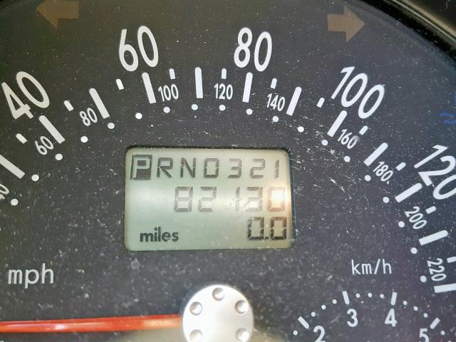 3VWCK31C54M410195 - 2004 VOLKSWAGEN NEW BEETLE ლურჯი ფოტო 8