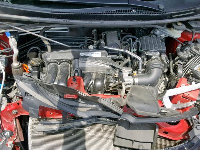 3HGGK5H80FM762218 - 2015 HONDA FIT EX RED photo 7