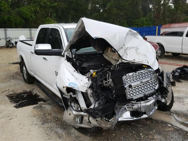 1C6RR7VT1FS668337 - 2015 RAM 1500 LARAM WHITE photo 1