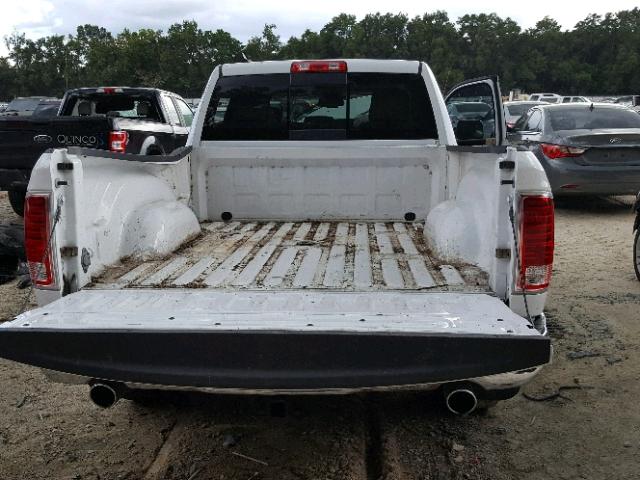 1C6RR7VT1FS668337 - 2015 RAM 1500 LARAM WHITE photo 9