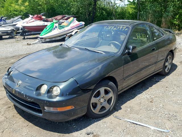 JH4DC4468SS034188 - 1995 ACURA INTEGRA SE GREEN photo 2