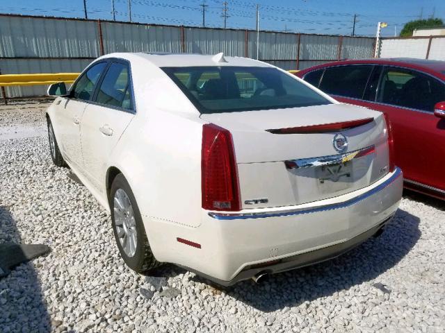 1G6DE5EG6A0135557 - 2010 CADILLAC CTS LUXURY WHITE photo 3