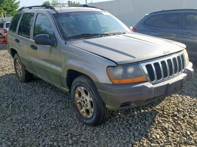 1J4GW48S31C687219 - 2001 JEEP GRAND CHER GRAY photo 1