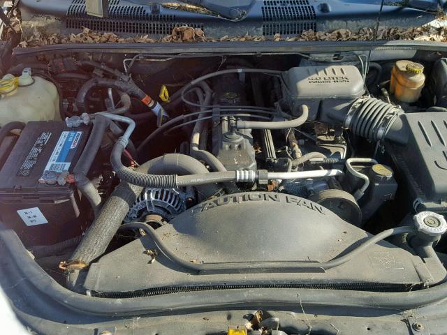 1J4GW48S31C687219 - 2001 JEEP GRAND CHER GRAY photo 7