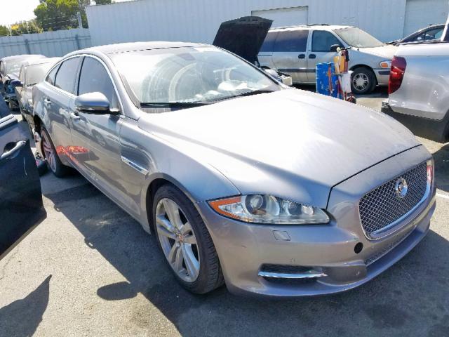 SAJWA1CB2BLV09729 - 2011 JAGUAR XJ BASE GRAY photo 1