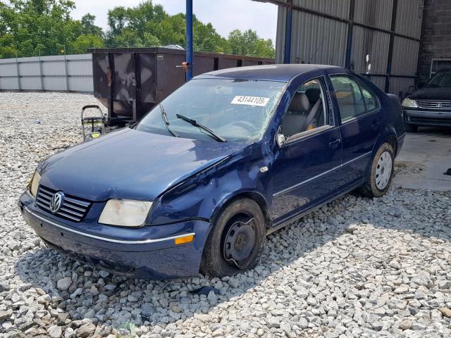 3VWRK69M54M076789 - 2004 VOLKSWAGEN JETTA GL GRAY photo 2