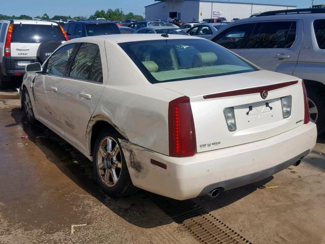 1G6DW677360178387 - 2006 CADILLAC STS WHITE photo 3